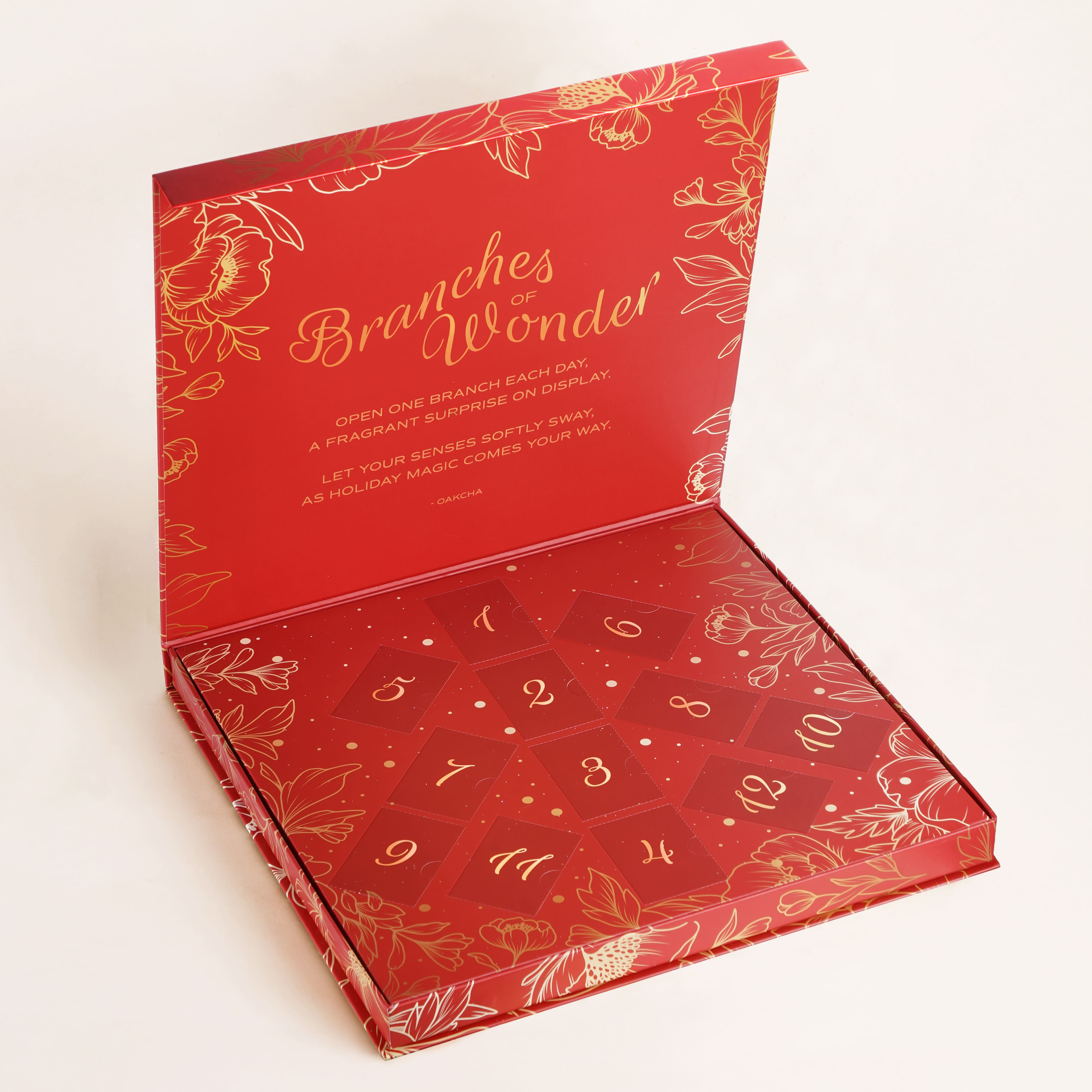 Limited Edition - 12-Piece Mini Fragrance Holiday Perfume Calendar (12 x 15mL)